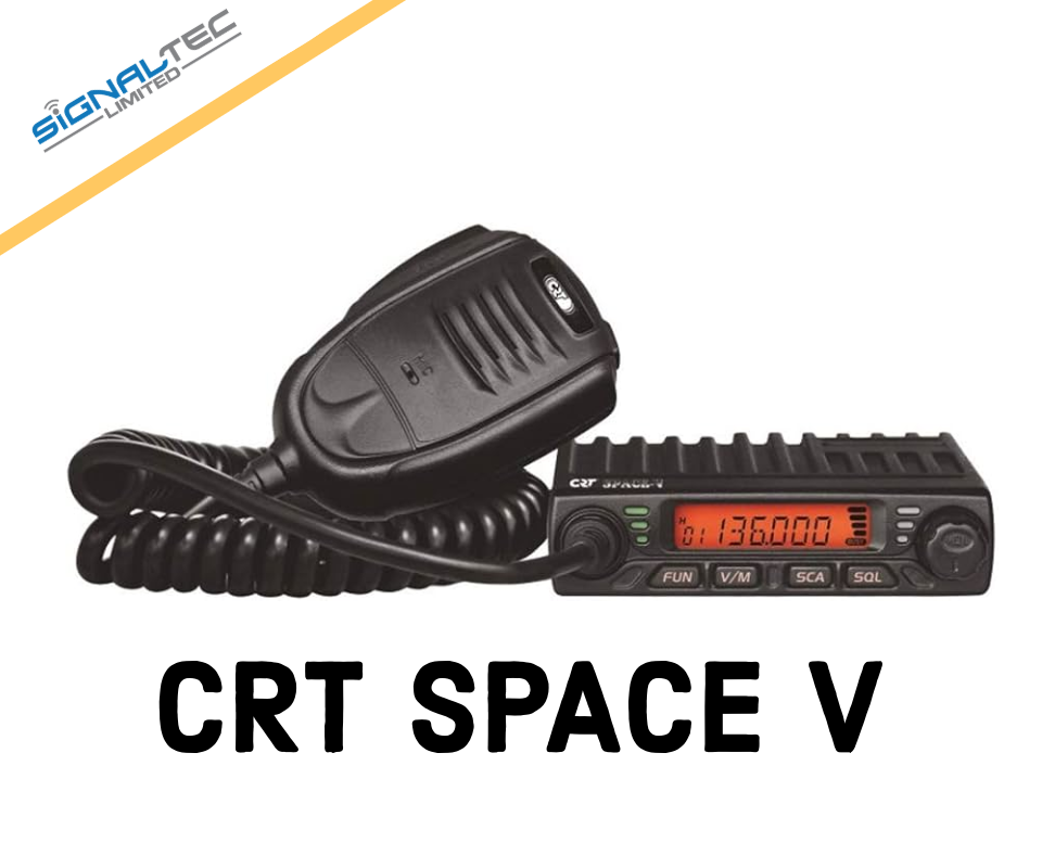 CRT SPACE V VHF RADIO 136-174MHZ PC PROGRAMMABLE UK