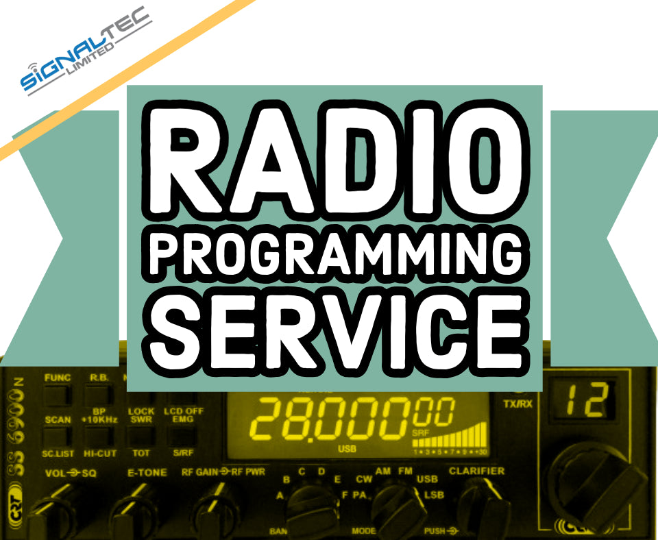 CHANNEL PROGRAMMING SERVICE FOR YOUR CRT 6900 6900V CRT 9900 ALINCO DR135dx DX10