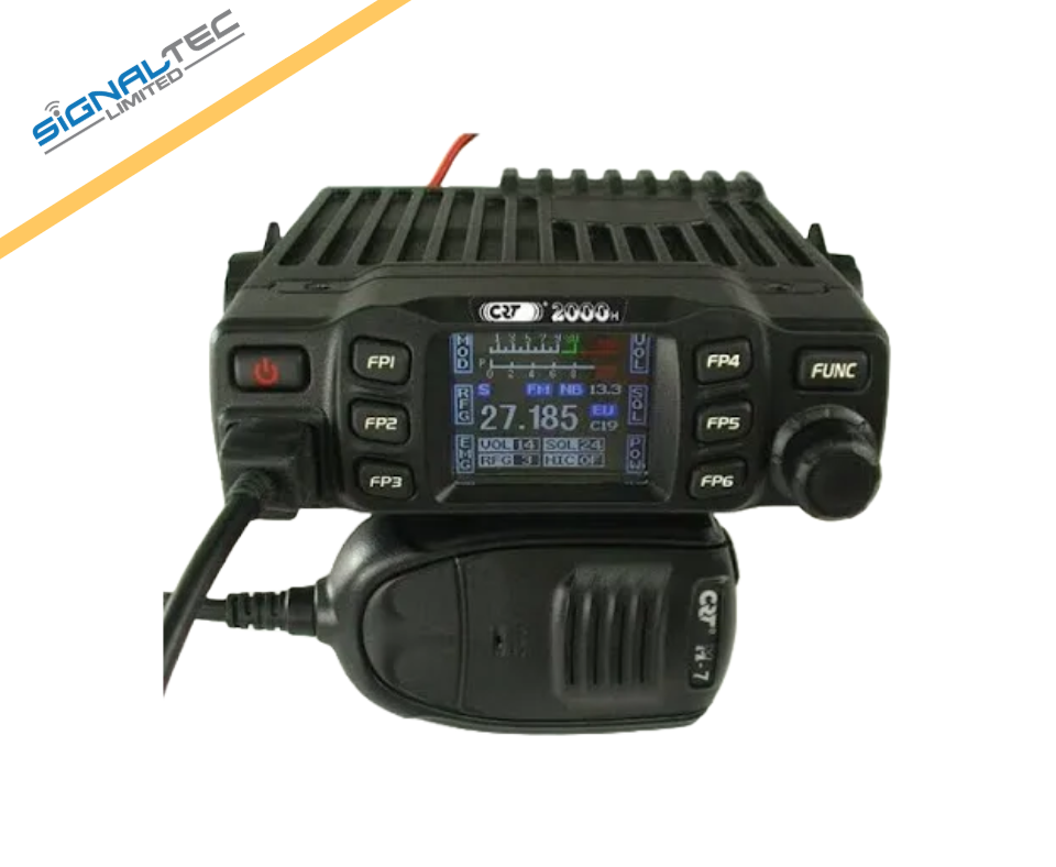 CRT2000H Multistandard AM FM CB Radio with Colour Display CRT 2000  UK EU mobile