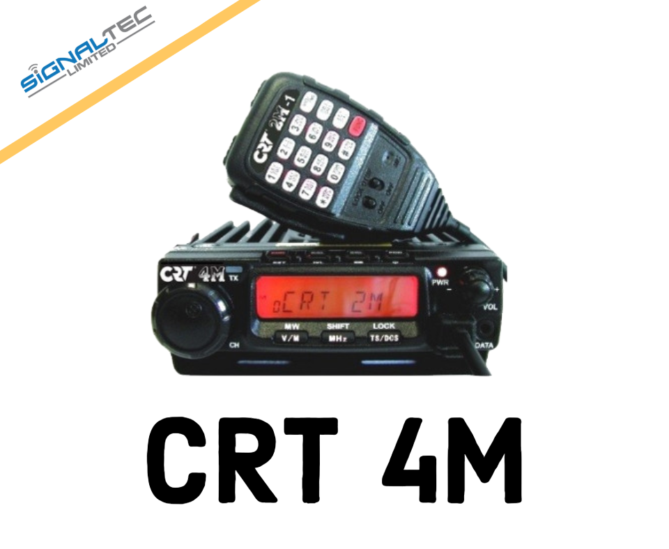 CRT 4M 66-88MHZ 4M 70MHZ MOBILE PROGRAMMABLE RADIO UK