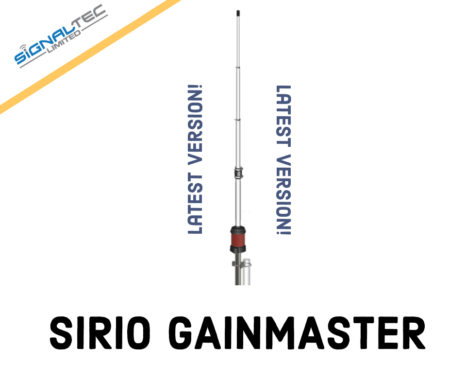 SIRIO GAINMASTER 11M 0.64W BASE ANTENNA - NEW VERSION!
